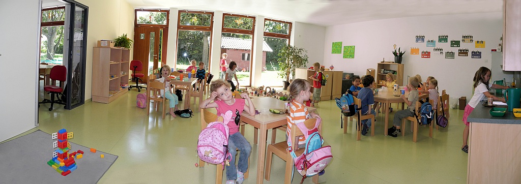 Ein Gruppenraum in der Kindertagesstätte