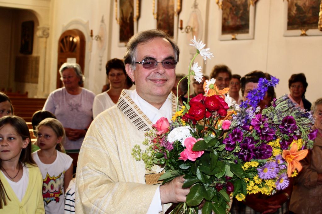 2014-06-27 Priesterjubliäum Pf.Maier mit Strauß