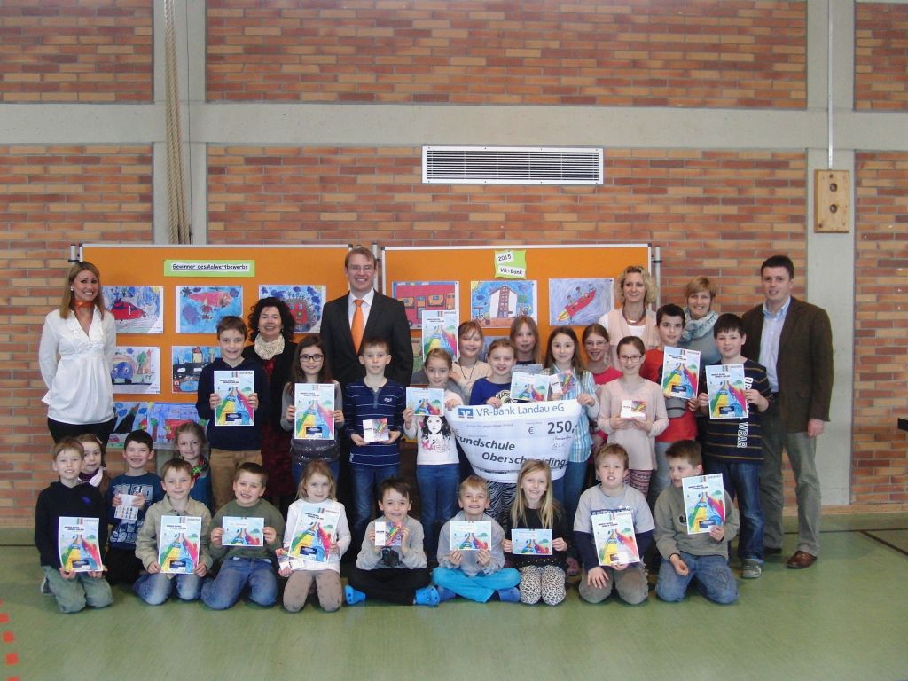 Preisverleihung Malwettbewerb Schule