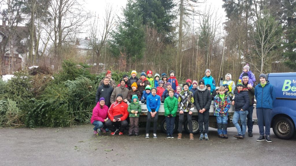 2016 01 09 Christbaumsammelaktion 1