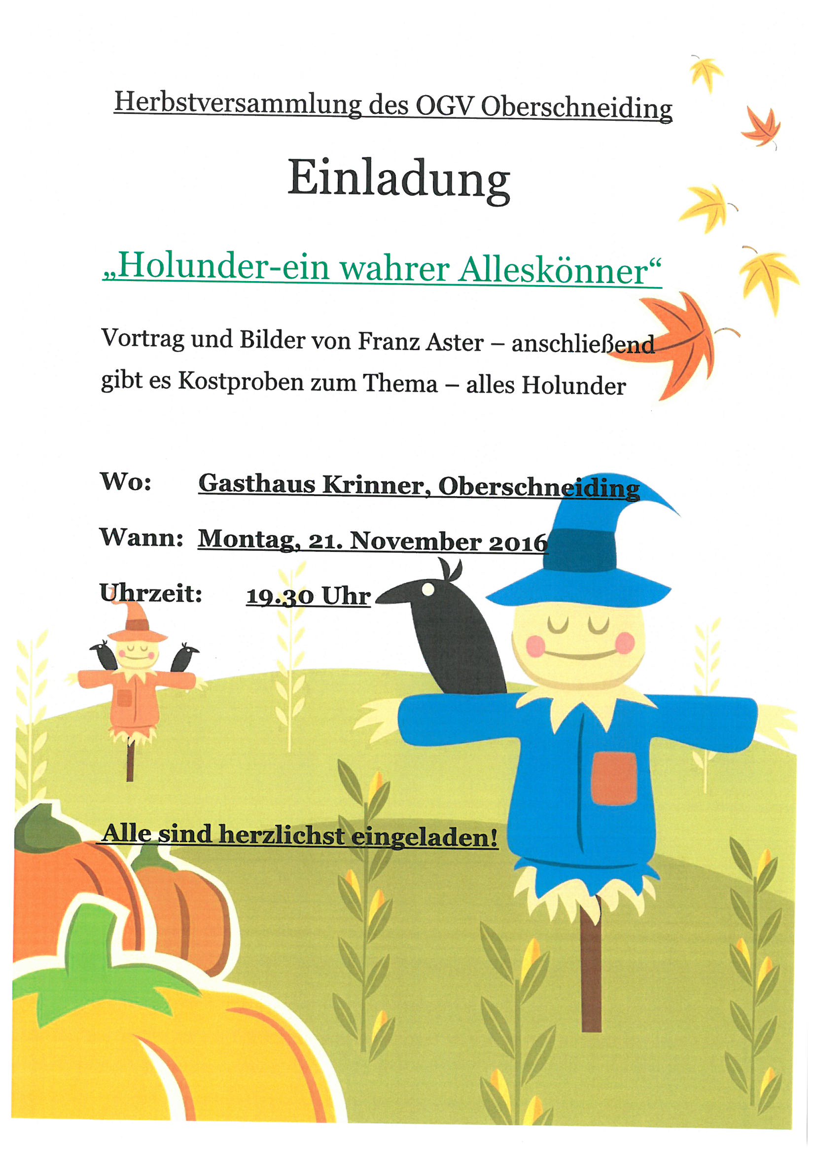 2016 11 11 Herbstversammlung OGV