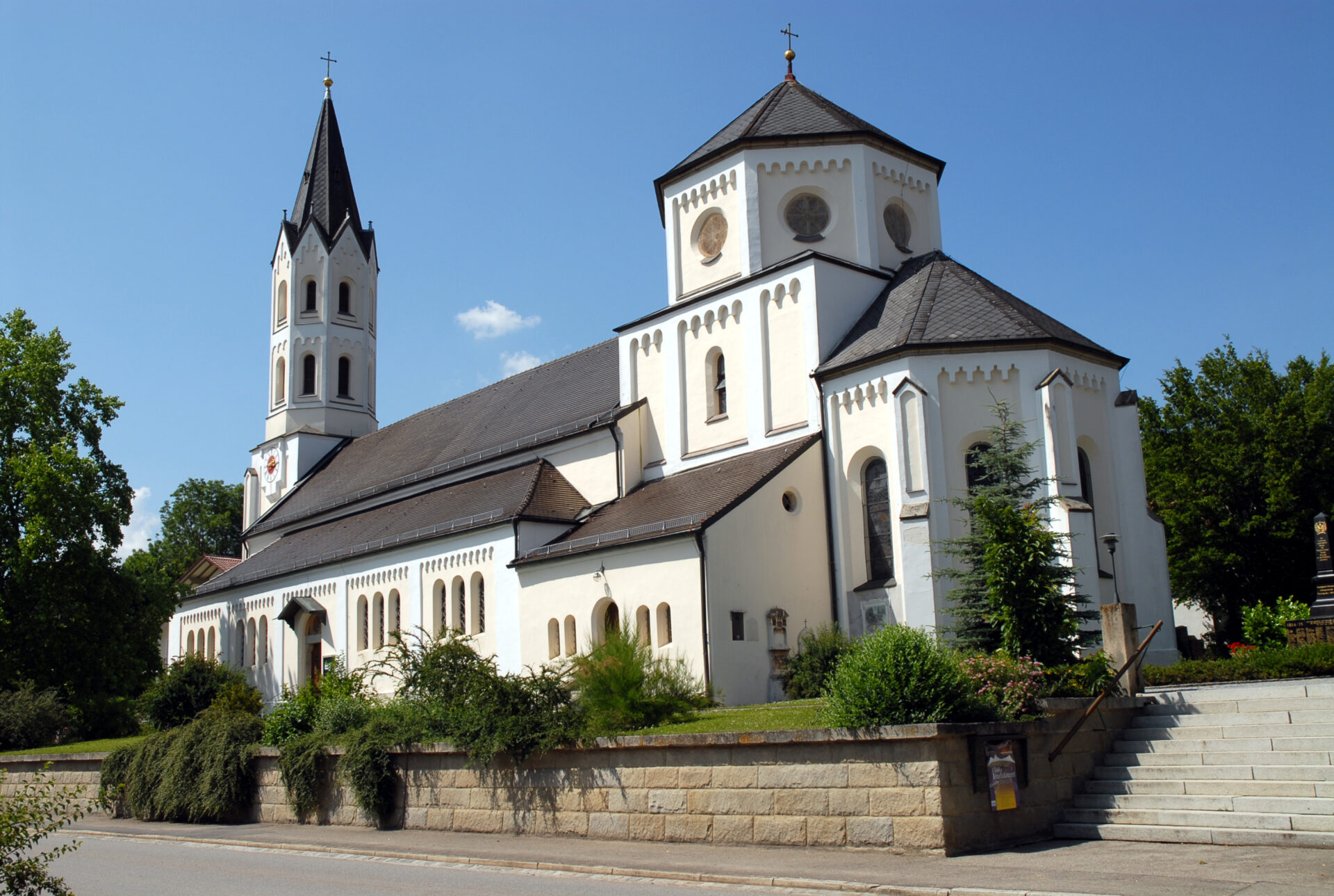 Kirchen Pfarramt Friedhöfe Gemeinde Oberschneiding